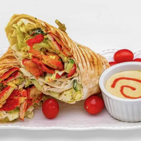 Chicken Shawarma Pita Wrap at Donair Palace in Calgary NW